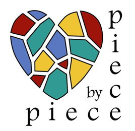 Piece by Piece logo - Jadie C Delgado